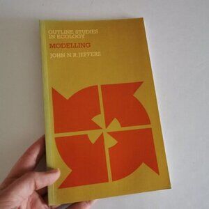 1982 Modelling Outline Studies in Ecology Book John Jeffers Statistics Maths Tex
